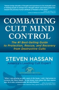 front cover of Combating Cult Mind Control by Steven Hassan