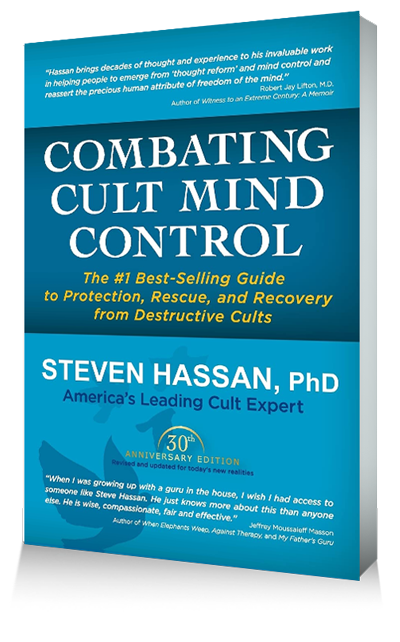 Combating Cult Mind Control Book by Steven Hassan